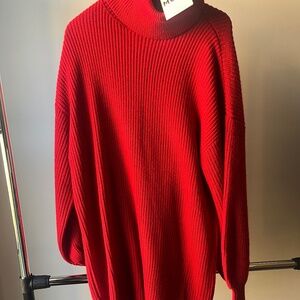 Show Me Your MuMu Chester Sweater Dress XS NWT